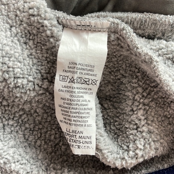 L.L. Bean grey sweater pullover size medium regular men's - Picture 5 of 5